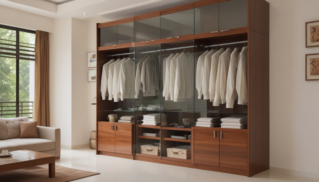 best-glass-wardrobe-designs-kerala