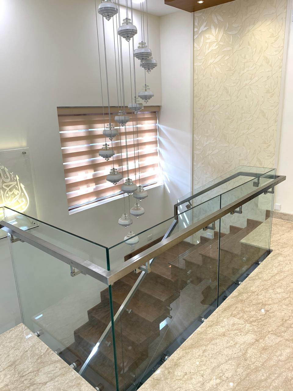 glass handrails works kochi