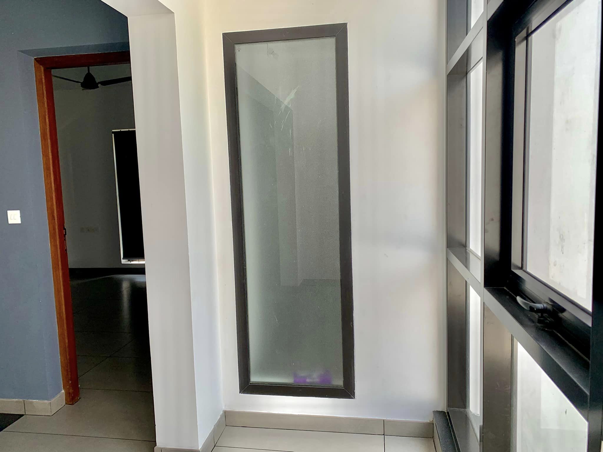 Aluminium heavy duty windows & doors works at mr. Hamsath nhamanghat residence