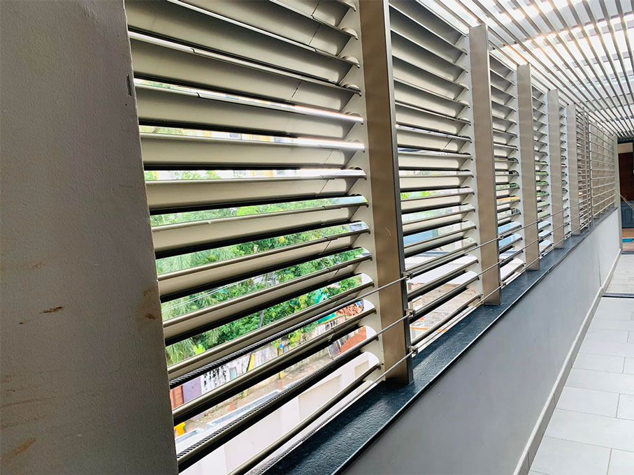 Aluminium Louvers Designers in kochi