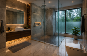 Wet vs Dry Area: Why Shower Glass Partitions Are a Must in Kerala Monsoon